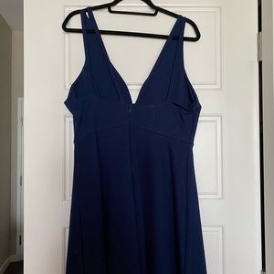 Lulu’s Navy Blue Skater Dress